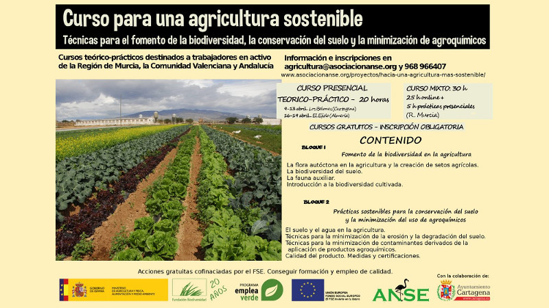 cursos agricultura sostenible